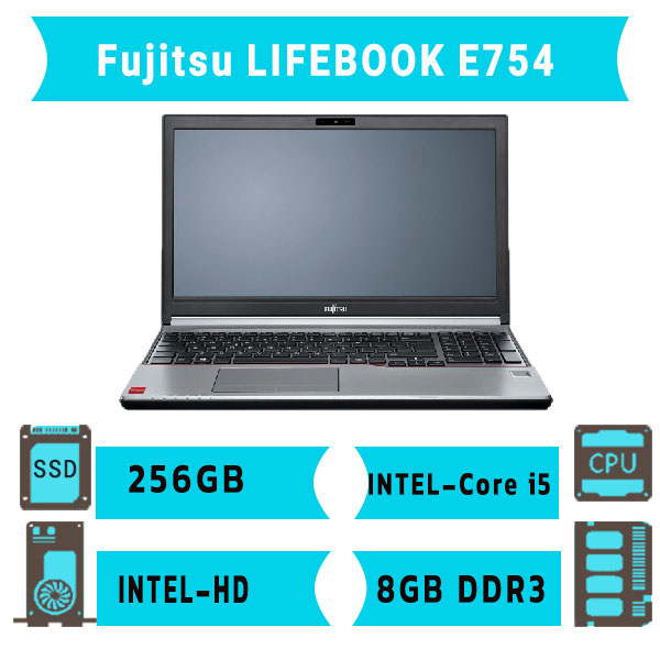 لپتاپ استوک فوجیتسو LifeBook E744 لپتاپ استوک فوجیتسو LifeBook E744