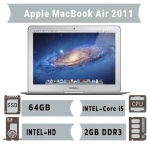 لپ تاپ استوک اپل MacBook Air 2011
