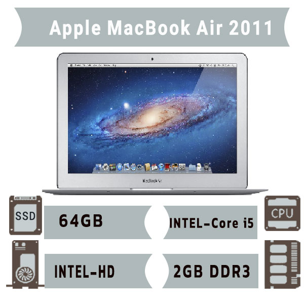 MacBook Air 2011 استوک لپ تاپ استوک اپل MacBook Air 2011
