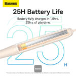هندزفری بلوتوث دورگردنی Baseus Bowie P1x NGPB01000 - Image 6