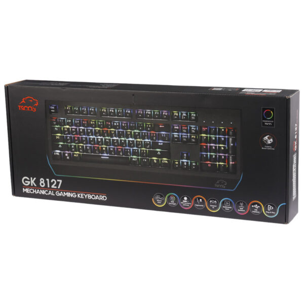 کیبورد گیمینگ تسکو GK 8127 - Image 7