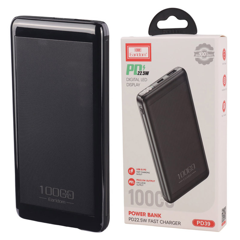 پاور بانک ارلدام ET‑PD39 قیمت و خرید پاور بانک ارلدام ET‑PD39