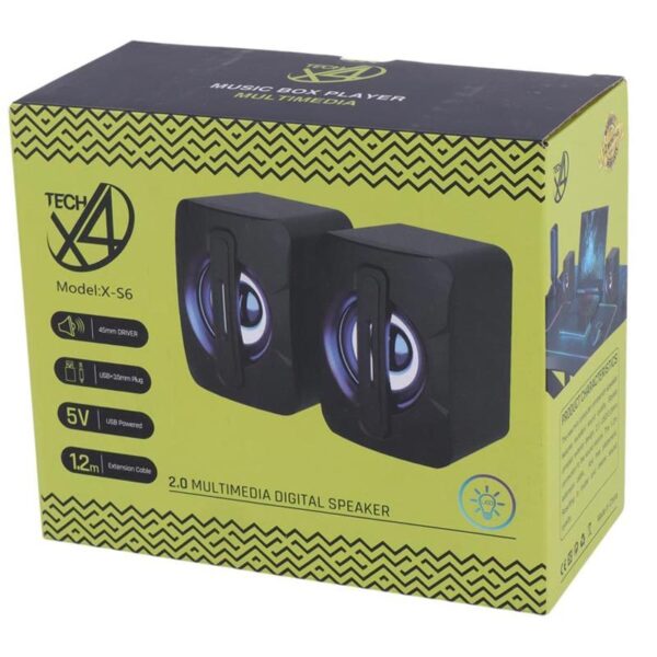 اسپیکر دسکتاپ ایکس فورتک X-S6 - Image 7