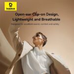 هندزفری بلوتوثی باسئوس Bass 15 Clip Open A00079500113 - Image 9