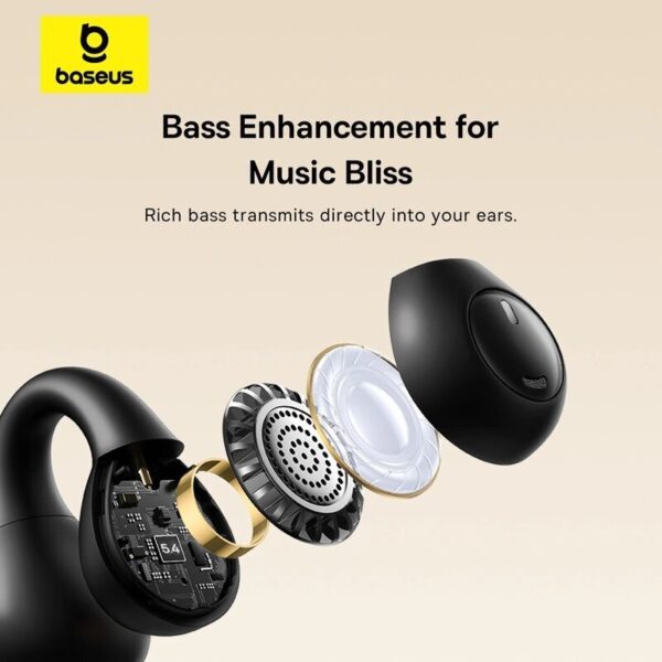 هندزفری بلوتوثی باسئوس Bass 15 Clip Open A00079500113 - Image 11