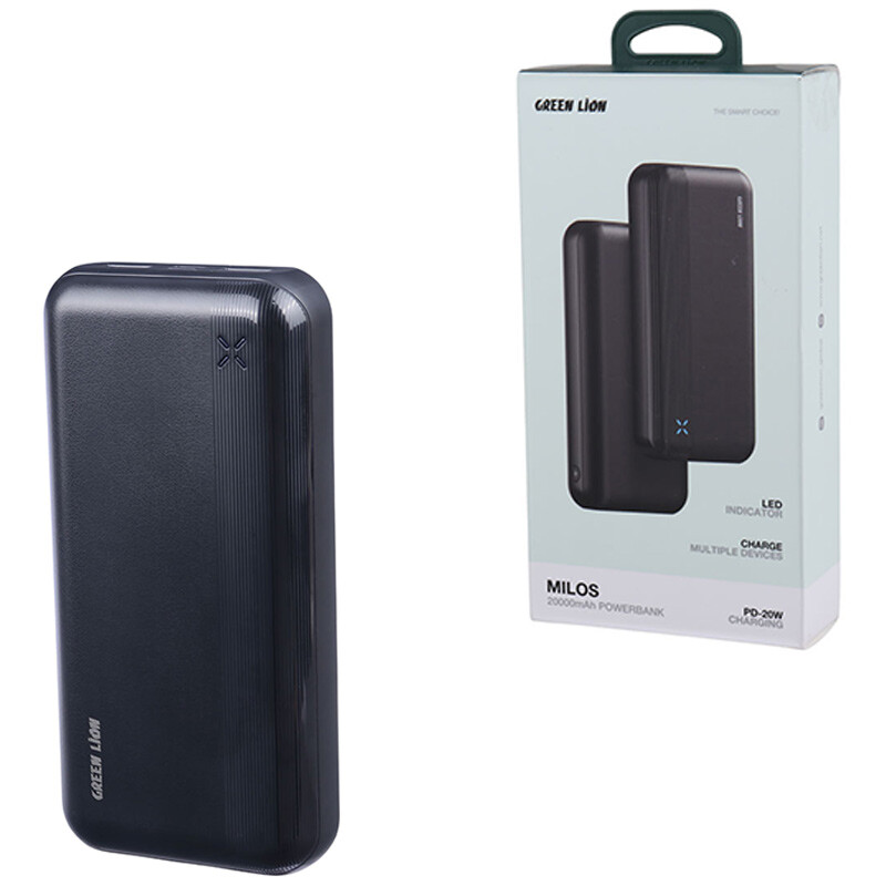 پاور بانک گرینلاین Milos GL‑PB84 قیمت و خرید پاور بانک گرینلاین Milos GL‑PB84