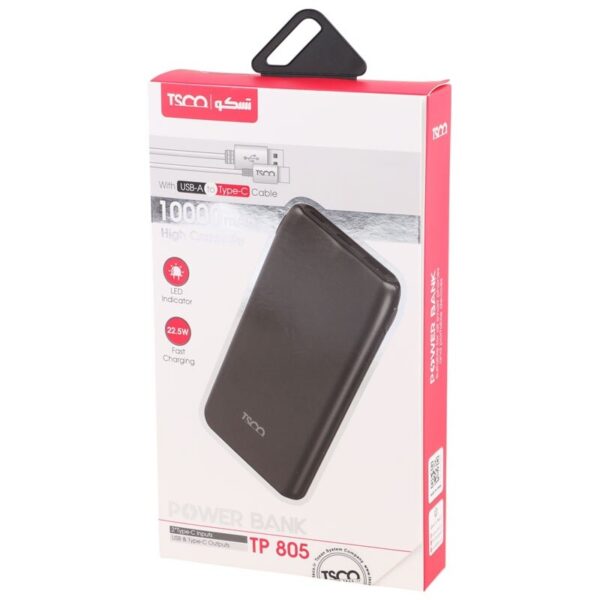 پاور بانک فست شارژ تسکو TP 805 QC30 - Image 6