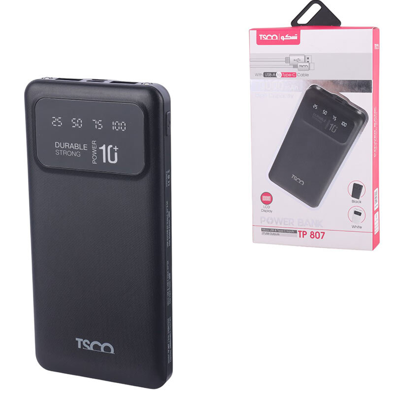 پاور بانک تسکو TP 807 قیمت و خرید پاور بانک تسکو TP 807
